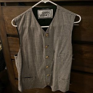 Rare vintage VERSACE vest! Beautiful